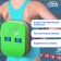 Belt for training swimming "on the wave", children's, 23x18.5x7.5 cm