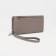 Women's wallet on lightning, with a pen, beige color