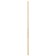 Knitting hook, bamboo, 3.0 mm/15 cm