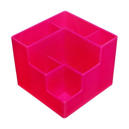Organizer stand for the office 6 departments pink color