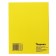 Archive folder with ties, micro -fraud, 100mm, yellow, up to 900l.