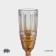 CHAMPARY LAS-Channel glass 180 ml 7x7x20, Amber gradient color