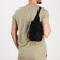 Young youth bag-bag, Textura, from textiles, black color