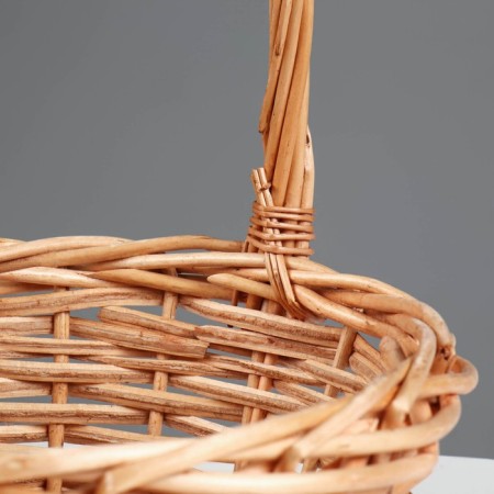 A set of baskets, 3 pcs, 39 × 14/40 cm, 30 × 12/35 cm, 25 × 10/30 cm, willow-4