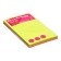 Block with a sticky edge paper 75x125 mm Erichkrause "Neon", 100 sheets, 4 colors. With Linovka