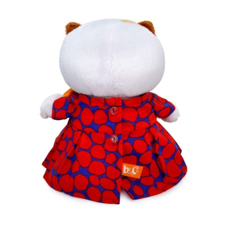 Soft toy "Lee Baby in a dress with an orange bow", 20 cm-2
