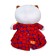 Soft toy "Lee Baby in a dress with an orange bow", 20 cm