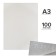 A set of drawmanns of drawing A3, 100 sheets, 200 g/m², Goznak