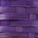 Wicker basket, d21 x 10/34 cm, purple, bamboo