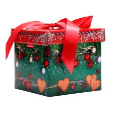 Cover is a little small with a satin ribbon 