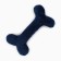 A toy for dogs with a bone of bone, blue