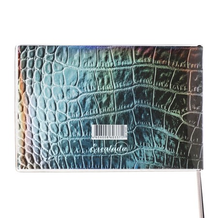 The weekly dated 2025, Escalada "Snake", 180 x 127 mm, soft cover, PVC, 64 sheets, block 70, metallic-16