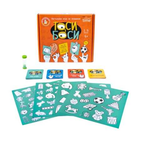 Table Game "Toshi Boice", 2-9 players, 6+-2