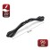 Tundra handle PC180, m/o 96 mm, black color