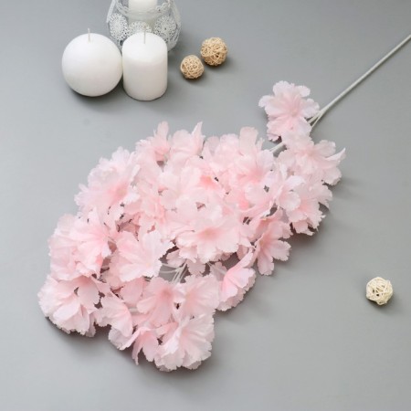 Artificial flowers "violet Maria" 85 cm D Flower 6.5 cm, pink