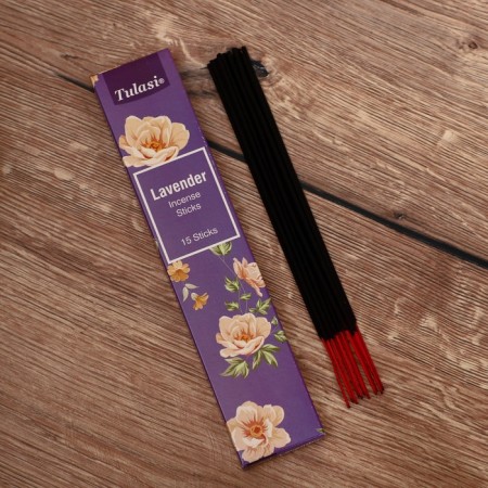 Incense "tulasi" 15 lavender fragrances