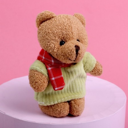Soft toy "Happiness is you", Bear, Mix-4