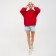 Jumper Female Minaku: Casual Collection Red color, rr 42