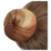 Grace Dance hair grid, cobweb, 70 cm, brown color