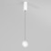 Suspended accent Elektrostandard, Giro LED 7 W, 80x80 mm, IP20, white color