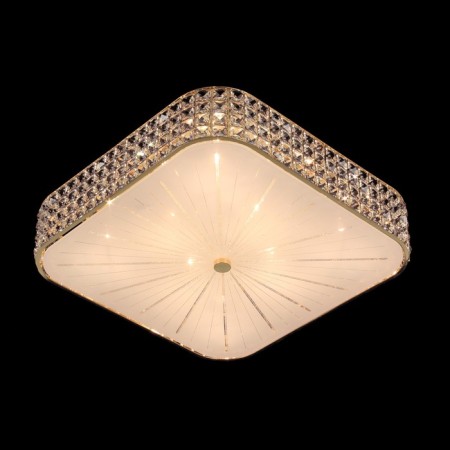 Portal chandelier 8x60W E14 gold 51x51x15 cm-2
