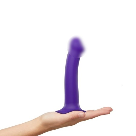 STRAP-ONE DILDO DUAL DENSITY SEMI-REALISTIC Fallomitator Urgent, purple m, 18 cm-2