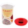 Bank for bulk products, round 1 l, color mix