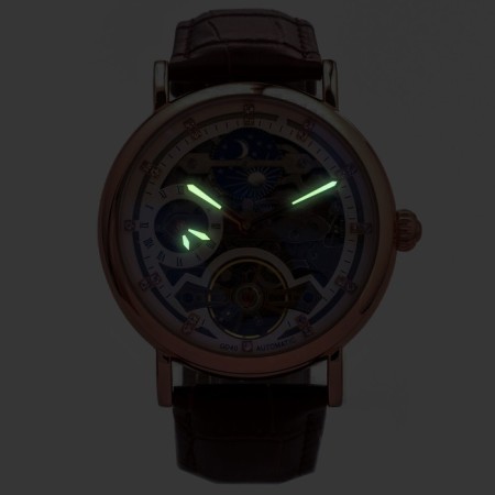 Masculine watch, d-4.5 cm, strap L-26 cm, 3 atm, luminous-1