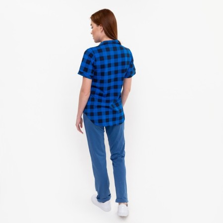 Women's pants, indigo color, size 46-1