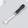 Suture marker wood, metal needle type, black handle 17.5 cm