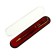 Gift handle, ball "bark" in a plastic case, rotary, red body with gold
