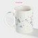 Porcelain Mug "Defender", 340 ml, white color