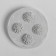 Mold Silicon "Flowers" D-1.2 cm, weight Publishing House 1.6 grams mix