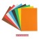 Cardboard of color A4, 16 sheets, 8 colors "Kalyaka-Malyak", non-unilateral, unilateral