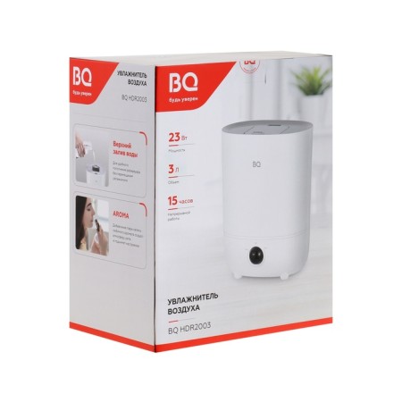 Air humidifier BQ HDR2003, ultrasound, 23 watts, 3 l, 20m2, white-3