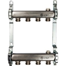 Collector Stout SMS 0923 000004, stainless steel for radiator wiring 4 outputs