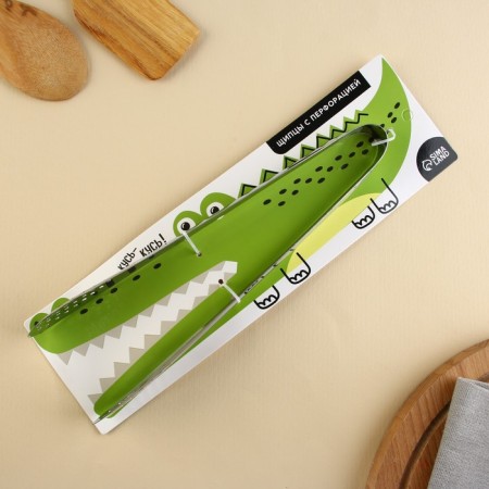Forceps with perforation universal "crocodile", 28 cm