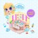 Plastic house for dolls "Visiting Molly" Living room with a doll and accessories