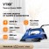 Taurus Quios 3000 iron, ceramic sole, 3000 watts, 45 g/min, 290 ml, black and blue