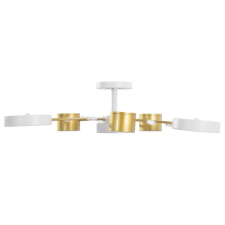 Sendi chandelier 7XLED 150W 3000-6000K white-gold 81x81x21 cm Bayerlux-5