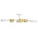 Sendi chandelier 7XLED 150W 3000-6000K white-gold 81x81x21 cm Bayerlux
