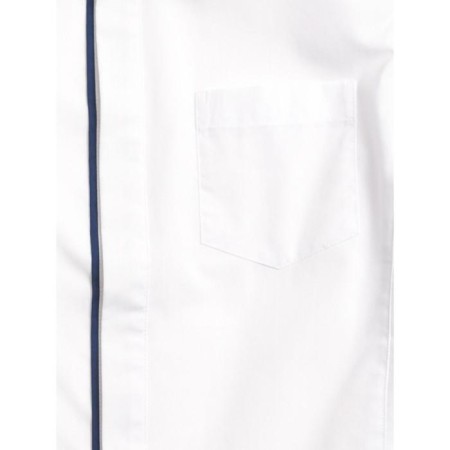 Short -sleeve shirt for Pelican boy, height 158 ​​cm, white color-5