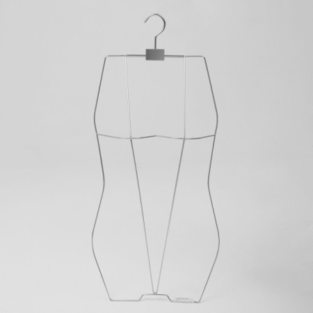 Contour hanger, girth 64 × 58 × 70 cm, metal, silver color-3