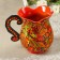 Kuvshin "Berry", without a cover, 18.5 × 12 × 19 cm, Khokhloma, mix