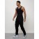 Cargo jeans male, size 56, black color