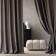 A set of curtains with a sequer of selection, size 2x150x270 cm, dark gray color