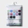 Bathroom curtain "Diamond", 180 × 180 cm, black color