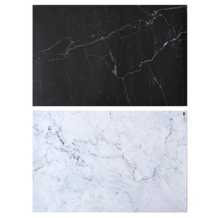 Photophone bilateral paper 300 grams "White and black marble" 57x87 cm