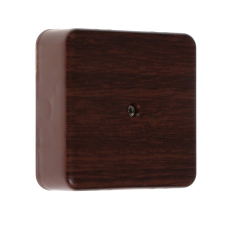 Ringing box for the cable channel Ural Pak, 75x75x28, IP40, Dark Tree, KR-513140075-