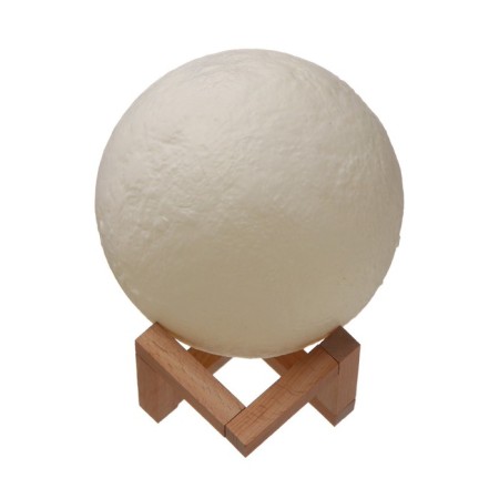 Nightlight "Planet" Led usb white 12x12x11.5 cm Risalux-5